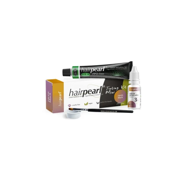 Hairpearl PPD Free Tintin Kit Mini 1 Deep Blacke