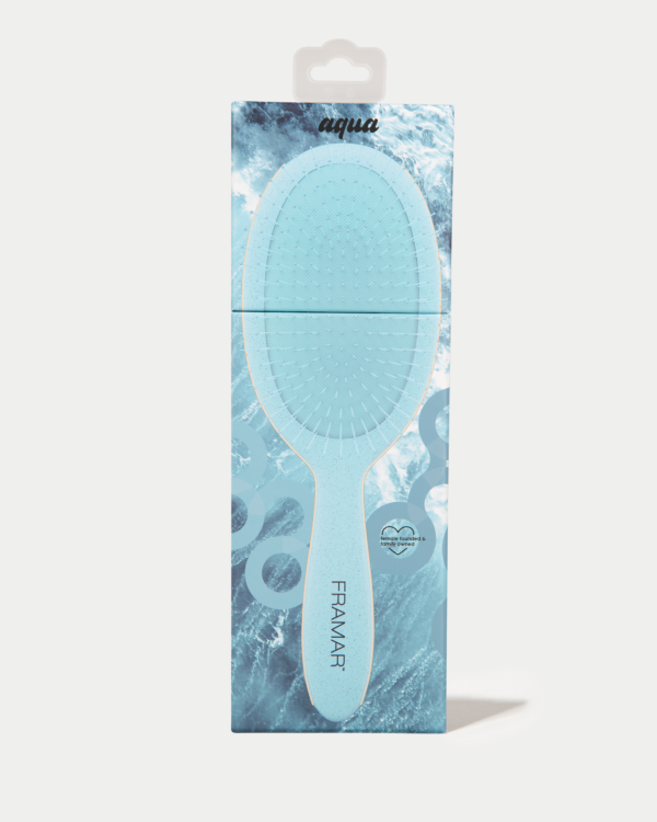 Framar Detangle Brush-Baecation Aqua